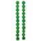 Emerald Green Cat Eye Glass Round Beads, 10mm by Bead Landing™